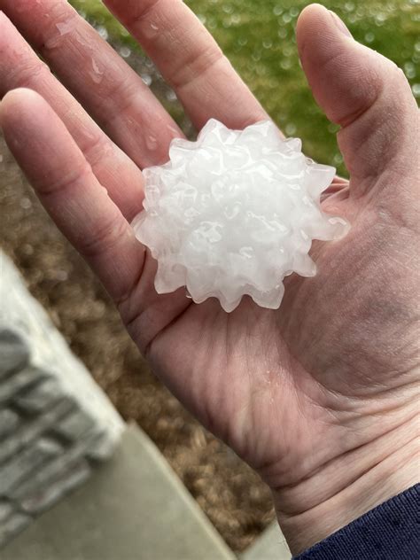 Isolated evening storms after significant Sunday hailstorm